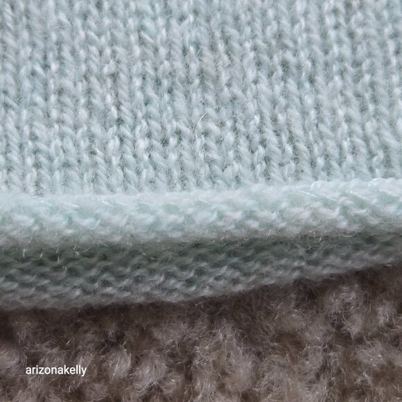 Cashmere Mint Green Wrap Scarf Palmer & Purchase - Picture 3 of 12